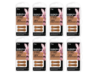 Slika DA312B8 Duracell Hearing Aid Battery 8 x 6 Pack