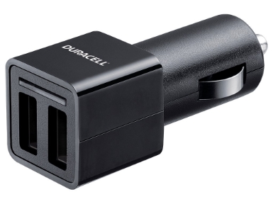 DR5010A Duracell 2 x 2.4A USB In-Car Charger