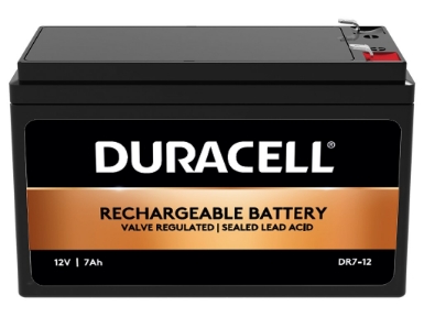 DR7-12 Duracell 12V 7Ah VRLA Battery