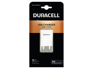 Slika DRACUSB1W-EU Duracell 1A USB Smartphone Wall Charger