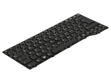 FUJ:CP672193-XX Black Keyboard (UK)