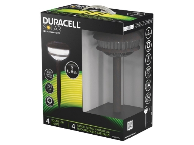 GL003RP4DU 4 Pack Solar Pathway Lights - 5 Lumens