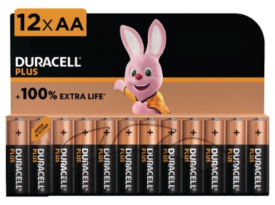 MN1500B12 Duracell Plus AA 12 Pack