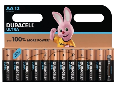 MX1500B12 Duracell Ultra AA 12 Pack
