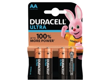MX1500B4 Duracell Ultra AA 4 Pack