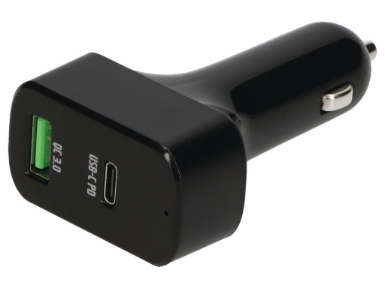 CUSB5010B Car Charger 12/24V 63W Type-C & QC 3.0