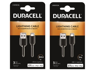 Slika BUN0136A 2m + Free 1m Lightning Cables - Black