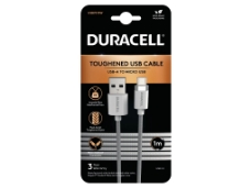 Slika USB7013W Duracell 1M USB-A to Micro USB Braided