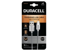 Slika USB7023W Duracell 2M USB-A to Micro USB Braided