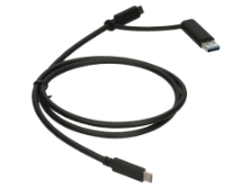 Slika CAB5017A 1M USB-C to USB-C/A Cable 5A