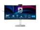 Philips 34B2U6603CH Thunderbolt monitor 34'' ukrivljen WQHD z  vgrajeno spletno kamero