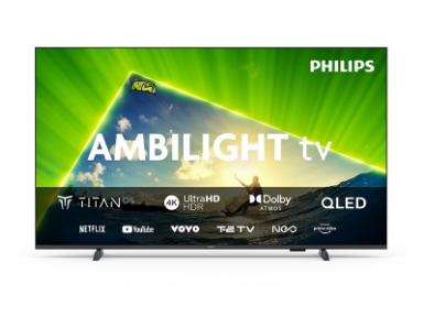 Philips 65PUS8209/12 – 65-palčni 4K QLED pametni TV z 3-stransko Ambilight osvetlitvijo in Titan OS