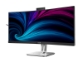 Philips 34B2U6603CH – 34'' ukrivljen WQHD monitor z Thunderbolt 4 in vgrajeno spletno kamero