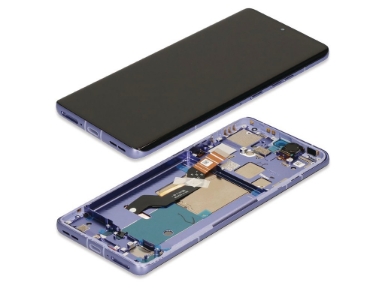 RBSKU22631 Genuine Motorola Edge 50 Pro | Replacement OLED Touch Screen Assembly With Frame | Lavender | 5D68C24093 | XT2403 | Authorised