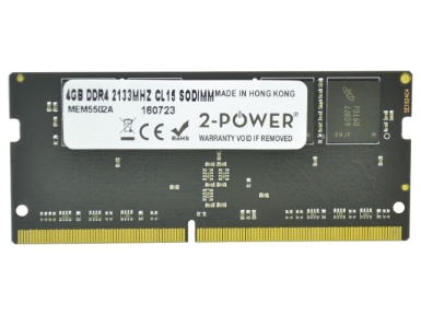 2P-KCP421SS8/4 4GB DDR4 2133MHz CL15 SODIMM