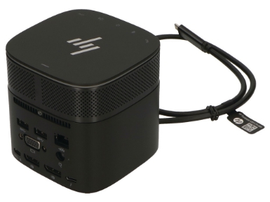 3YE87AA Thunderbolt Dock G2 120W w/Audio Module includes power cable. For UK,EU,US.