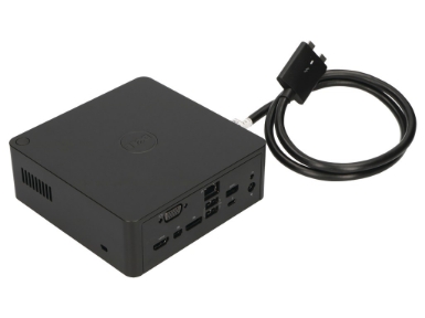 452-BDGM Dual USB-C Thunderbolt Dock 210W TB18 includes power cable. For UK,EU,US.