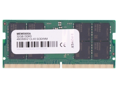 2P-SNPR62CWC/32G 32GB DDR5 4800MHz CL40 SoDIMM