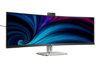 Philips 49B2U6903CH 49" VA Dual QHD SuperWide Thunderbolt 4 KVM ukrivljen poslovni monitor s spletno kamero
