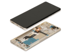 Slika RBSKU22634 Genuine Motorola Edge 50 Pro | Replacement OLED Touch Screen Assembly With Frame | White | 5D68C24327 | XT2403 | Authorised