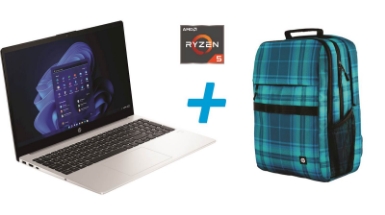 Prenosnik HP 255 G10 R5-7530U/16GB/SSD 512GB/15,6''FHD IPS/W11Home + nahrbtnik HP