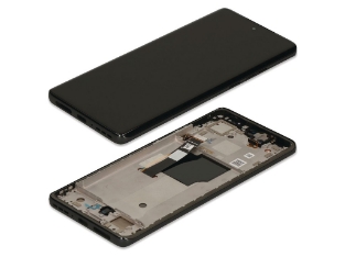 Slika RBSKU22346 Genuine Motorola Moto Edge 40 Neo | Replacement OLED Touch Screen Assembly With Frame | Black | 5D68C23158 | XT2307 | Authorised