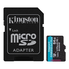 Slika SDXC KINGSTON micro 64GB Canvas Go Plus