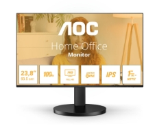 AOC 24B3HA2 – 23,8-palčni IPS monitor s Full HD ločljivostjo, 100 Hz in vgrajenimi zvočniki