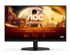 AOC 27G42E – 27-palčni Fast IPS gaming monitor s Full HD ločljivostjo, 180 Hz osveževanjem in 0,5 ms odzivnim časom