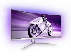 Philips Evnia 34M2C8600 – 34-palčni ukrivljeni QD-OLED gaming monitor z Ambiglow osvetlitvijo