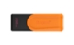 USB disk Kingston 256GB DT Exodia S, 3.2 Gen1, črn/oranžen, z vrtljivim pokrovčkom