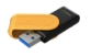 USB disk Kingston 512GB DT Exodia S, 3.2 Gen1, črn/rumen, z vrtljivim pokrovčkom