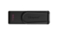 USB disk Kingston 64GB DT Exodia S, 3.2 Gen1, črn, z vrtljivim pokrovčkom