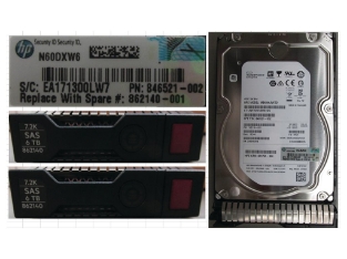 Slika 862140-001 SPS-DRV HDD 6TB 12G 7.2K LFF SAS MDL SC