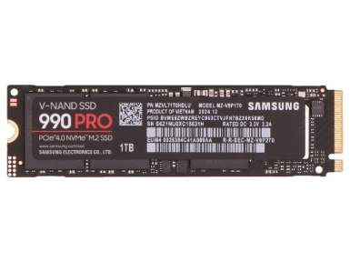 MZ-V9P1T0BW SSD M.2 (2280) 1TB  990 PRO (PCIe/NVMe)