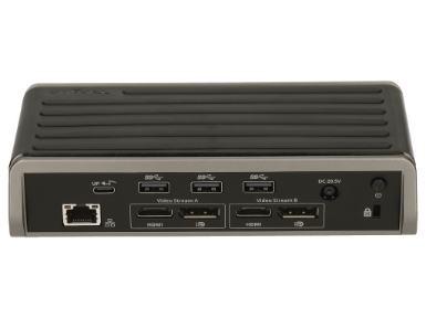 DOCK180EUZ Universal USB-C Dual 4K Dock w/PD 60W. For UK,EU.