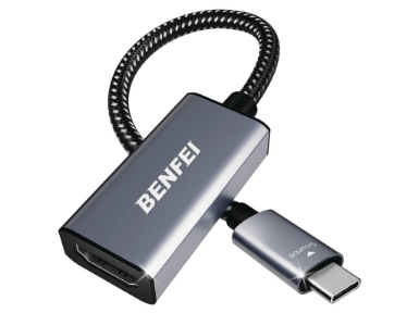 000318grey USB-C to HDMI Adapter