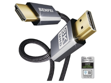 000358grey HDMI to HDMI 8K Cable  - 1.8m