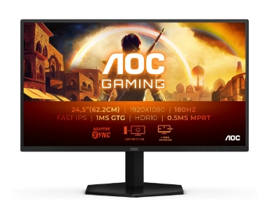 AOC 25G42E – 24,5-palčni Fast IPS gaming monitor s 180 Hz in HDR10