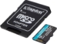 SDXC KINGSTON micro 512GB Canvas GO Plus, 200/160MB/s, C10, UHS-I, U3, V30, A2, adapter