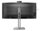 Philips 34B2U6603CH 34" VA WQHD 120Hz ukrivljen monitor s priključkom Thunderbolt™ 4 in spletno kamero