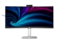 Philips 34B2U6603CH 34" VA WQHD 120Hz ukrivljen monitor s priključkom Thunderbolt™ 4 in spletno kamero