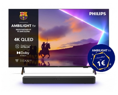 Televizor Philips QLED 65PUS8510/12 + Philips Soundbar zvočnik TAB4000