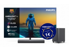 Philips 65OLED820/12 65" 4K OLED Ambilight televizor z Google TV + Soundbar zvočnik Philips TAB6100