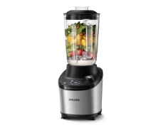 Zmogljiv mešalnik Philips HR3760/00 za pripravo smutijev, juh, omak in namazov iz oreščkov