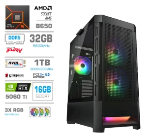 Slika Računalnik PCX Exton R9 5950X 32GB 2TB RTX5070Ti