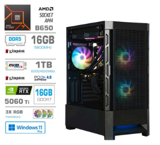 Slika Računalnik PCX Exton R7 9700X/16GB/1TB/RTX5060Ti/W11P