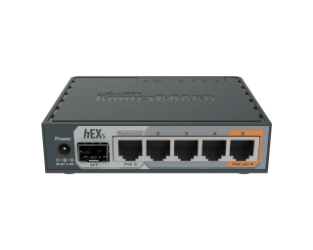 Mikrotik RB760iGS hEX S gigabitni žični usmerjevalnik s SFP režo in RouterOS