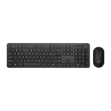 Slika Tipkovnica z miško ASUS CW100 Wireless Keyboard and Mouse Set, brezžični komplet, črn s Copilot tipk