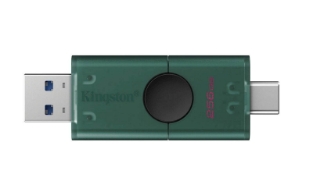 Slika USB C & USB DISK Kingston 256GB DT Duo, 3.2 Gen1